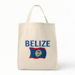 Belize Flag 1 (Wavy) Tote Bag Belize Flag 1 (Wavy) Tote Bag