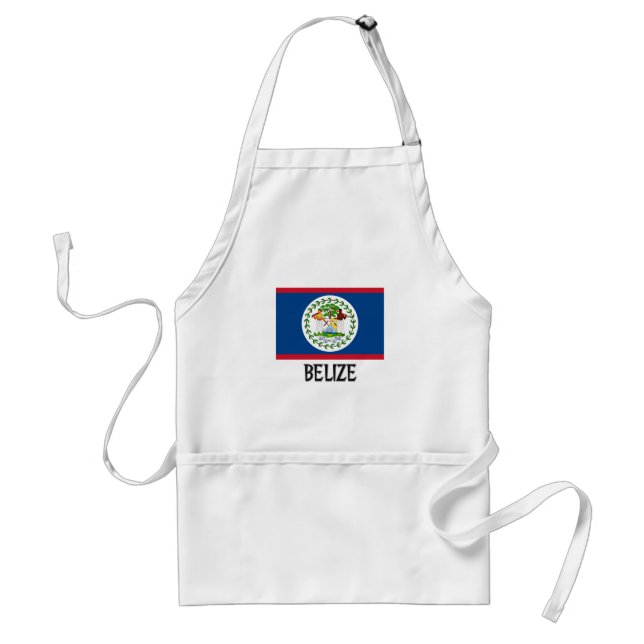 Belize Flag Adult Apron (Front)