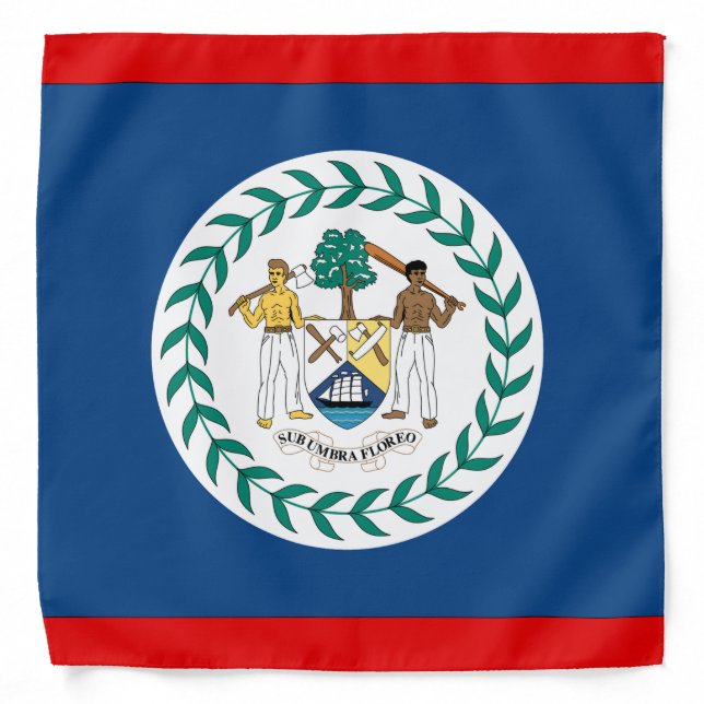 Belize Flag Bandana (Front)