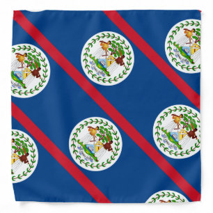 Belize flag bandana