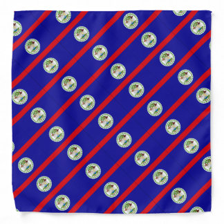 Belize Flag Bandana