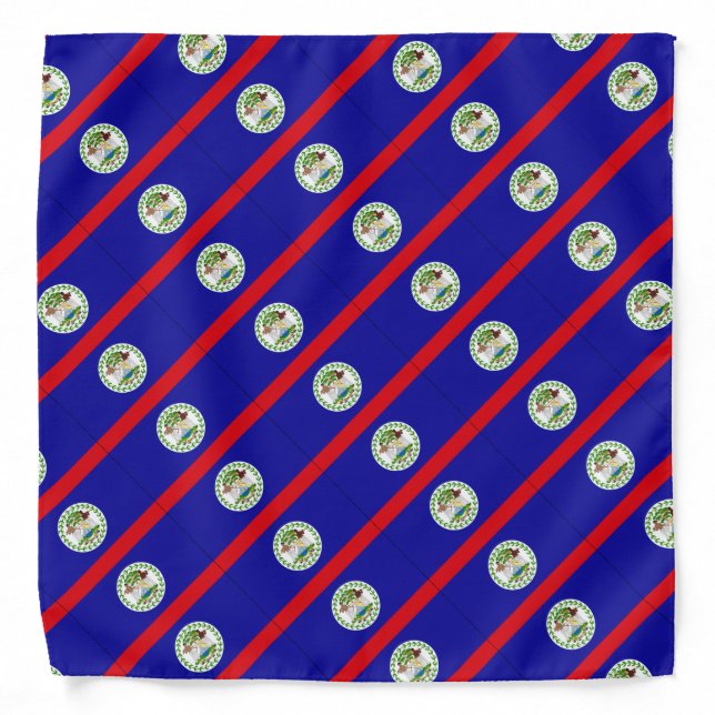 Belize Flag Bandana (Front)