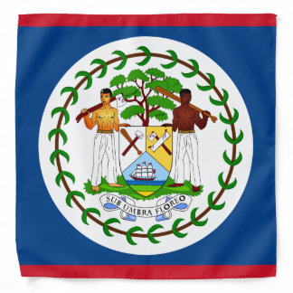 Belize Flag Bandana
