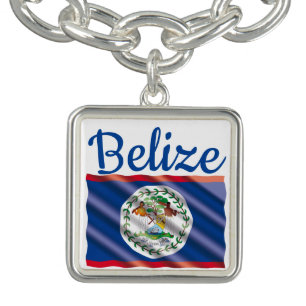 Belize Flag Bracelet