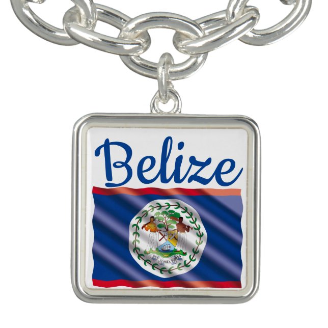 Belize Flag Bracelet (Design)