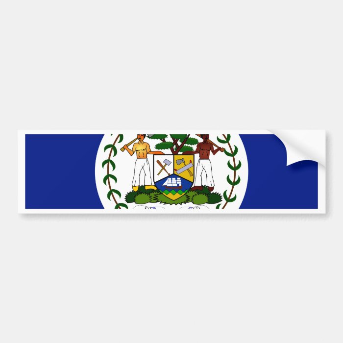 Belize Flag Bumper Stickers