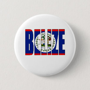 Belize Flag Button