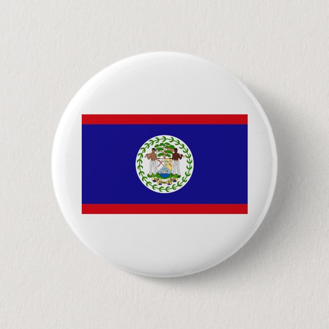 Belize Flag Button (Front)