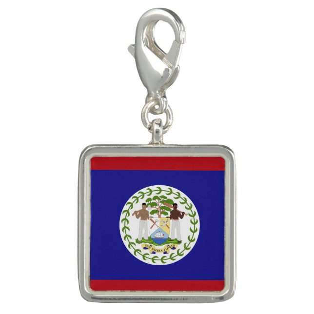 Belize flag charm (Front)
