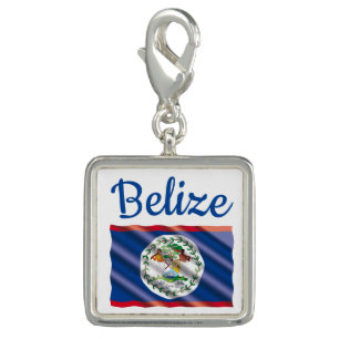 Belize Flag Charm