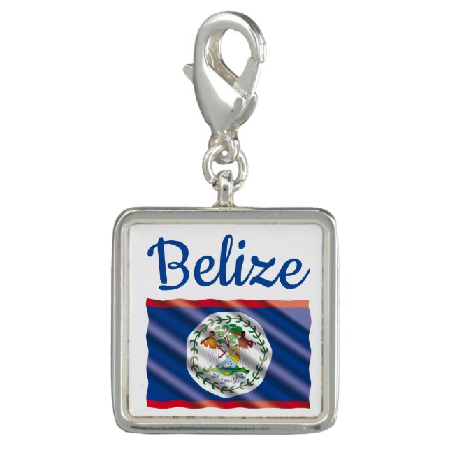Belize Flag Charm (Front)