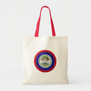Belize Flag Coat of Arms Tote Bag
