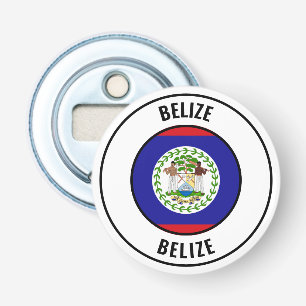 Belize Flag Gorgeous Patriotic Bottle Opener