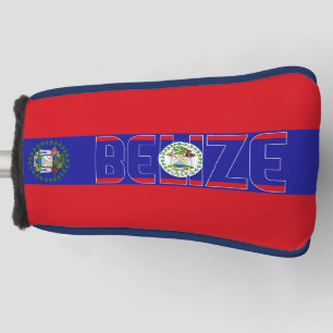 Belize Flag Gorgeous Patriotic Golf Head Cover