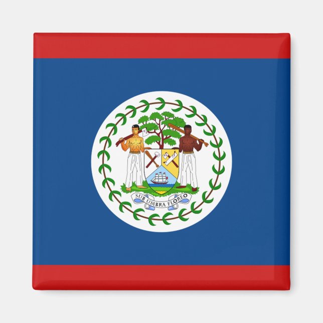 Belize Flag Magnet (Front)