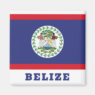 Belize Flag Magnet