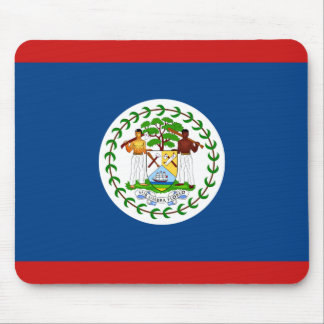 Belize Flag Mousepad