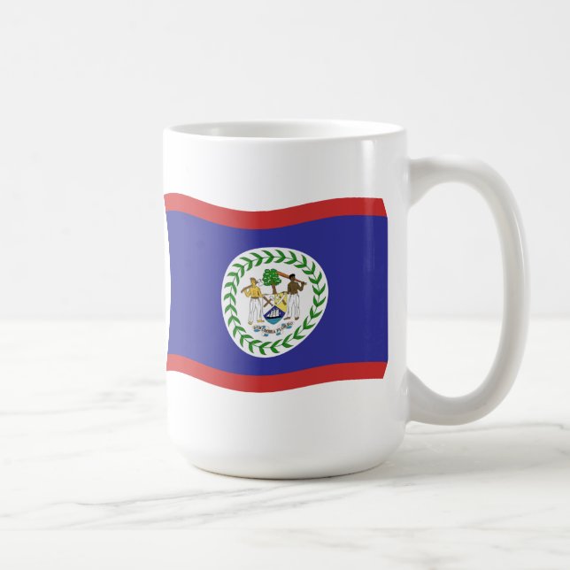 Belize Flag Mug (Right)