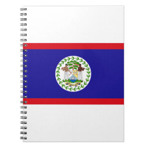 Belize Flag Notebook
