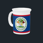 Belize Flag Pitcher<br><div class="desc">Awesome Pitcher with Flag of Belize. This product its customizable.</div>