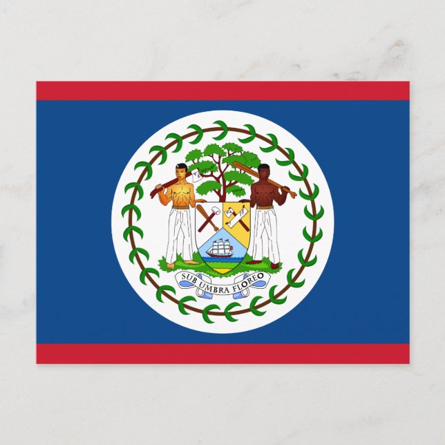 Belize Flag Postcard (Front)