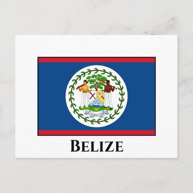 Belize Flag Postcard (Front)