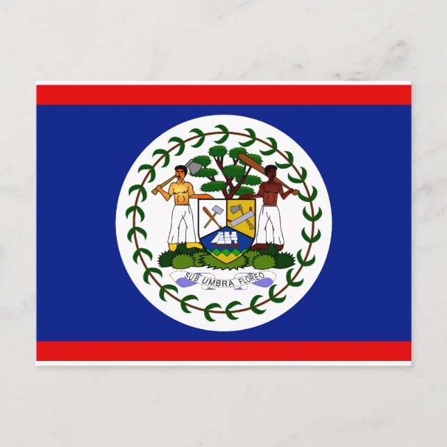 Belize Flag Postcard (Front)