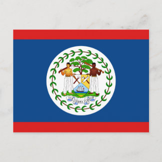Belize Flag Postcard