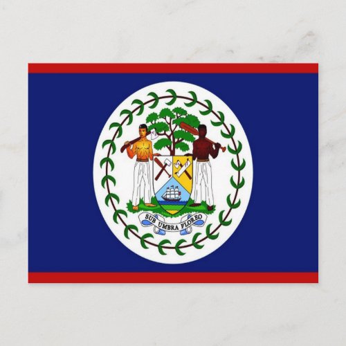 Belize _ Flag _ Postcard