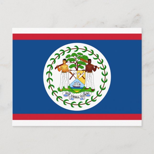 Belize Flag Postcard (Front)