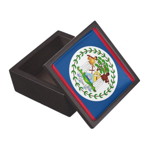 Belize Flag Premium Gift Box