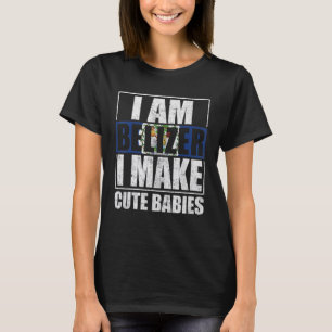Belize Flag Proud Belizeans Men & Women T-Shirt