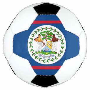 belize flag soccer ball