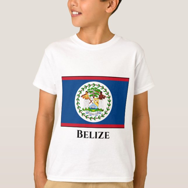 Belize Flag T-Shirt (Front)