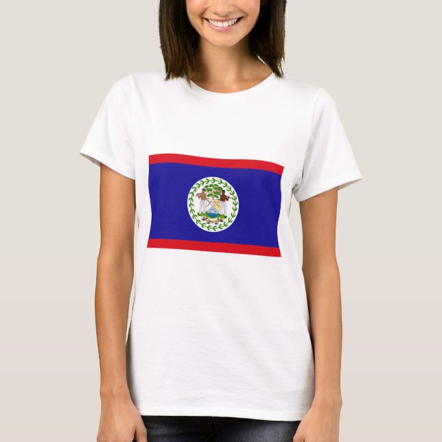 Belize Flag T-Shirt (Front)