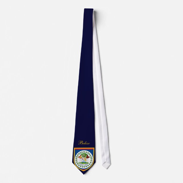 Belize Flag Tie (Front)