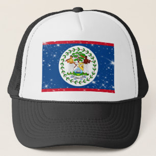 Belize Flag Trucker Hat