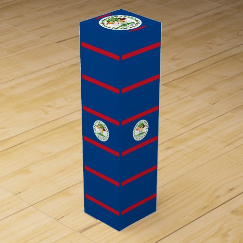 Belize flag Wine Gift Box