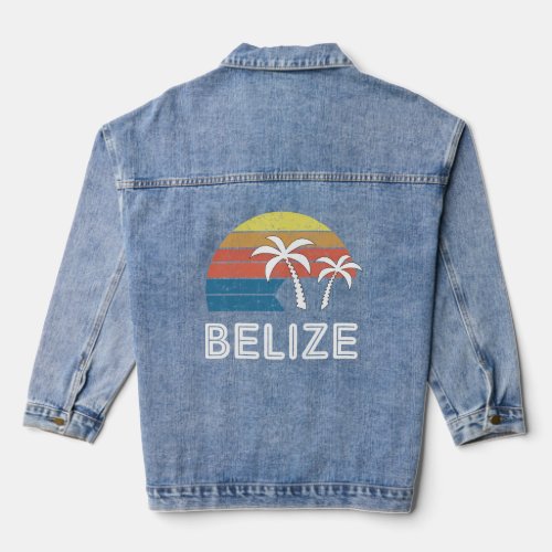 Belize For Belize Vacationers  Denim Jacket