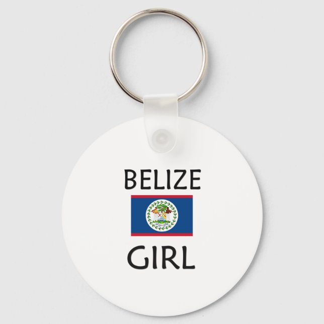 BELIZE GIRL KEYCHAIN (Front)
