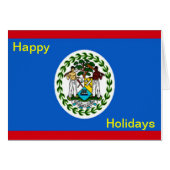 Belize happy holidays (Front Horizontal)