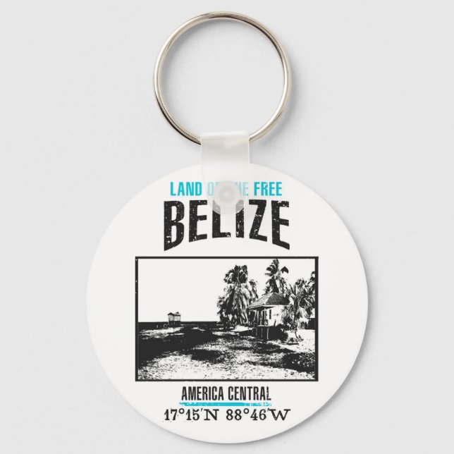Belize Keychain (Front)