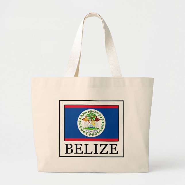 Belize Large Tote Bag (Front)