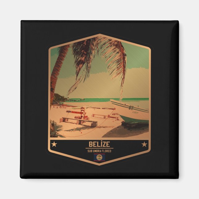 Belize Magnet (Front)
