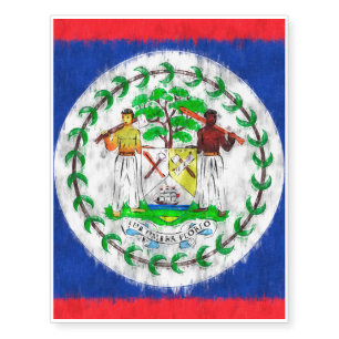 Belize Oil Painting Drawing Temporary Tattoos