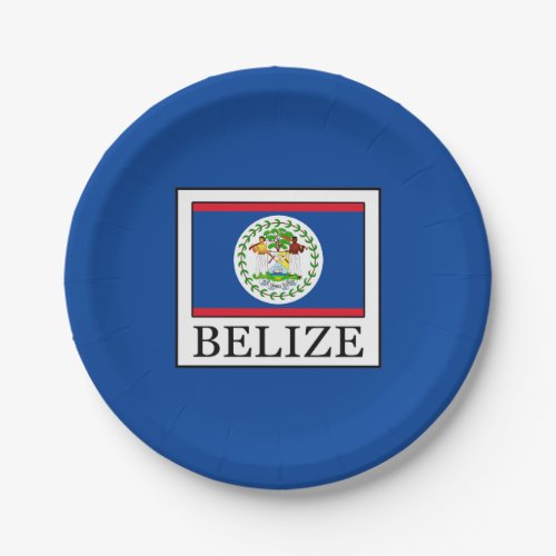 Belize Paper Plates