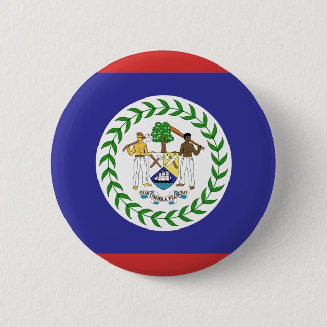 Belize Pinback Button (Front)