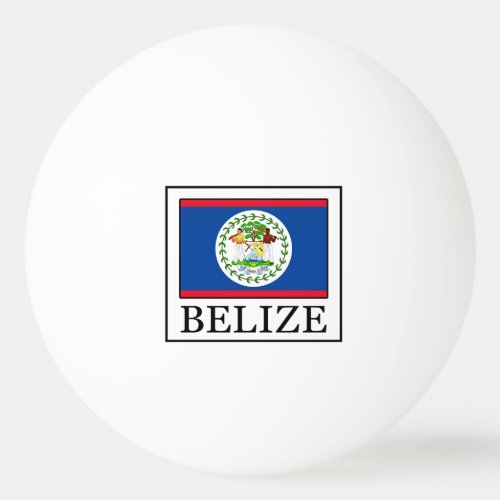 Belize Ping Pong Ball