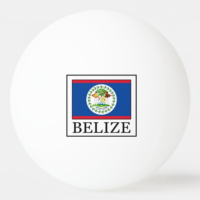 Belize Ping-Pong Ball (Front)