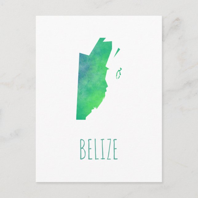 Belize Postcard (Front)